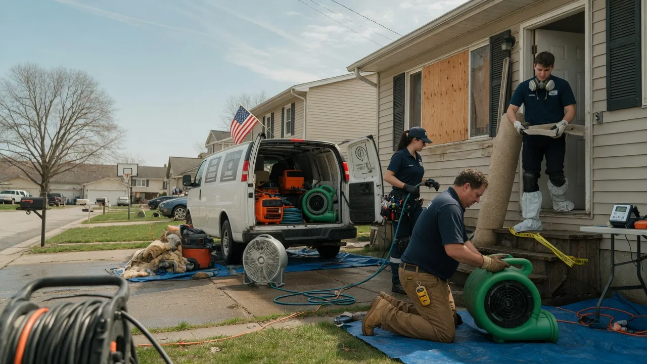 Water Damage Restoration in Clarks, LA near me